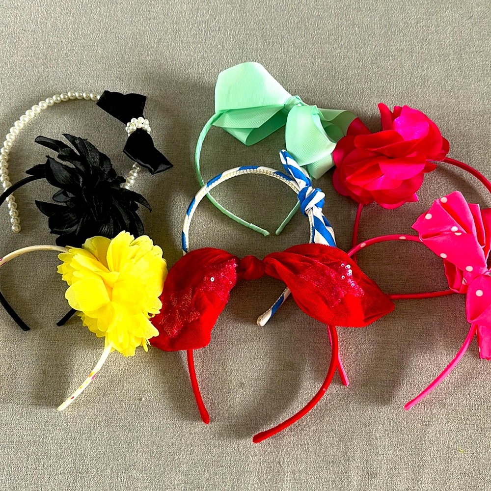 Little girl headband bundle